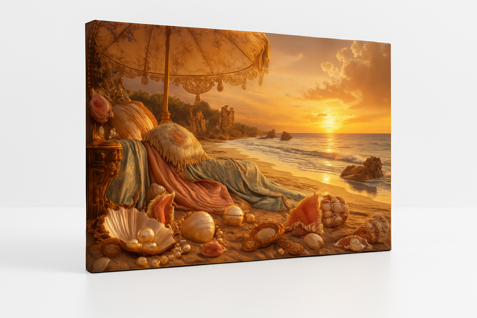 Baroque Beach Elegance