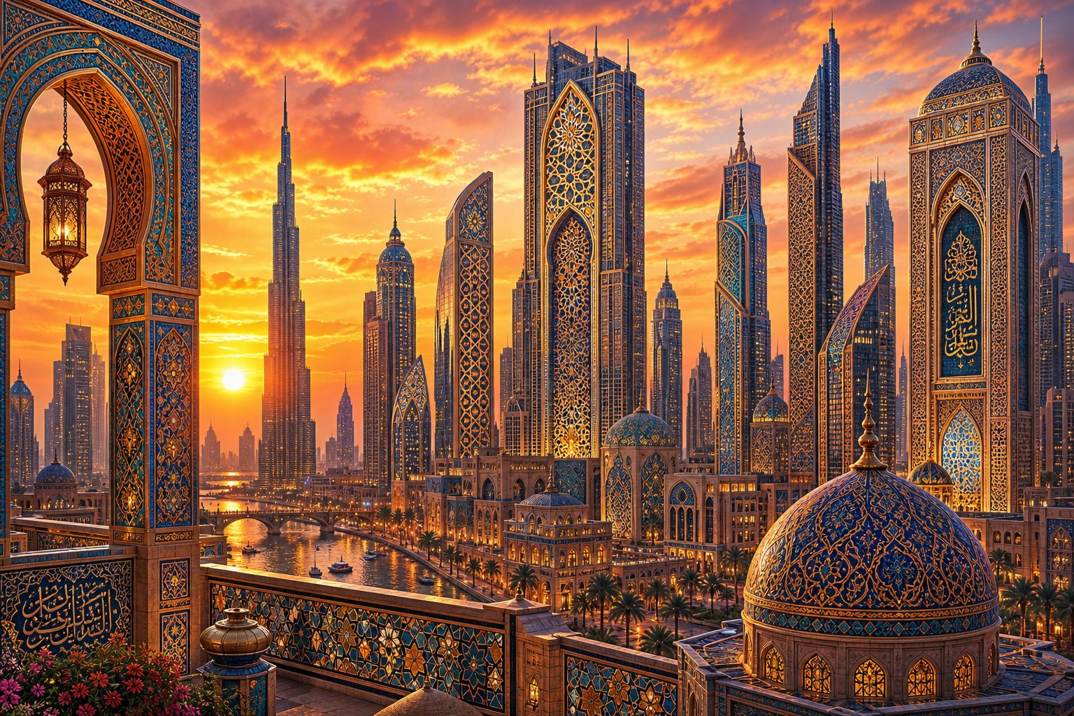 Ornate Skyscrapers