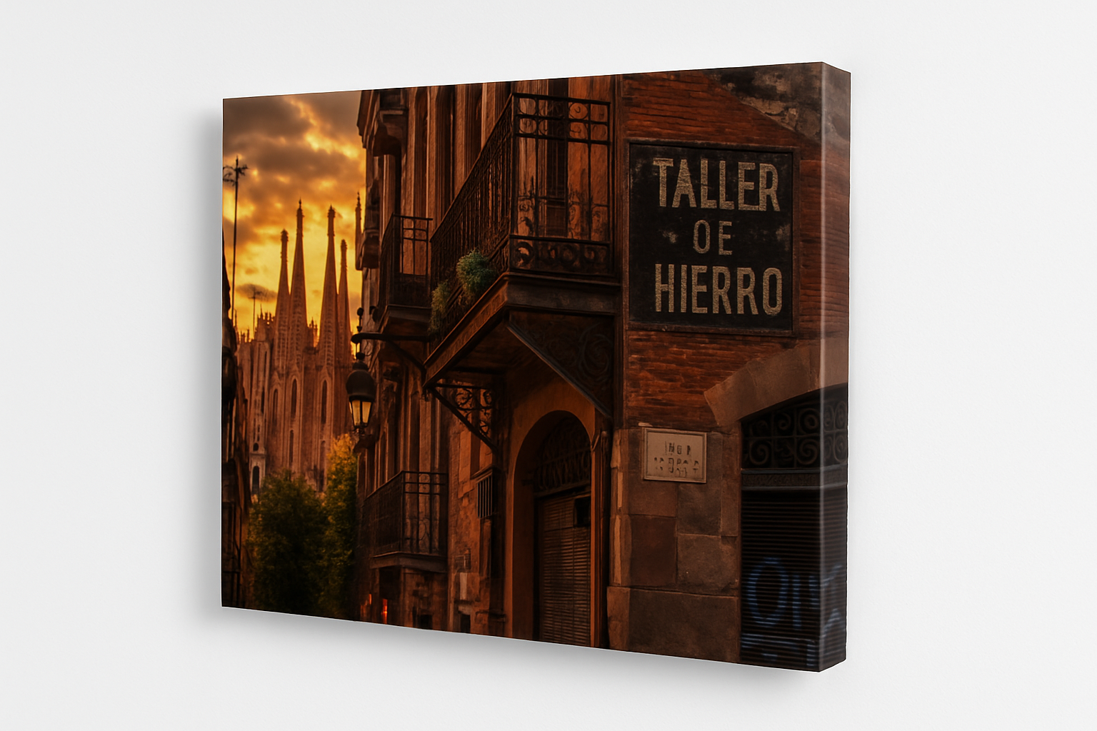 Industrieller Herzschlag von Barcelona