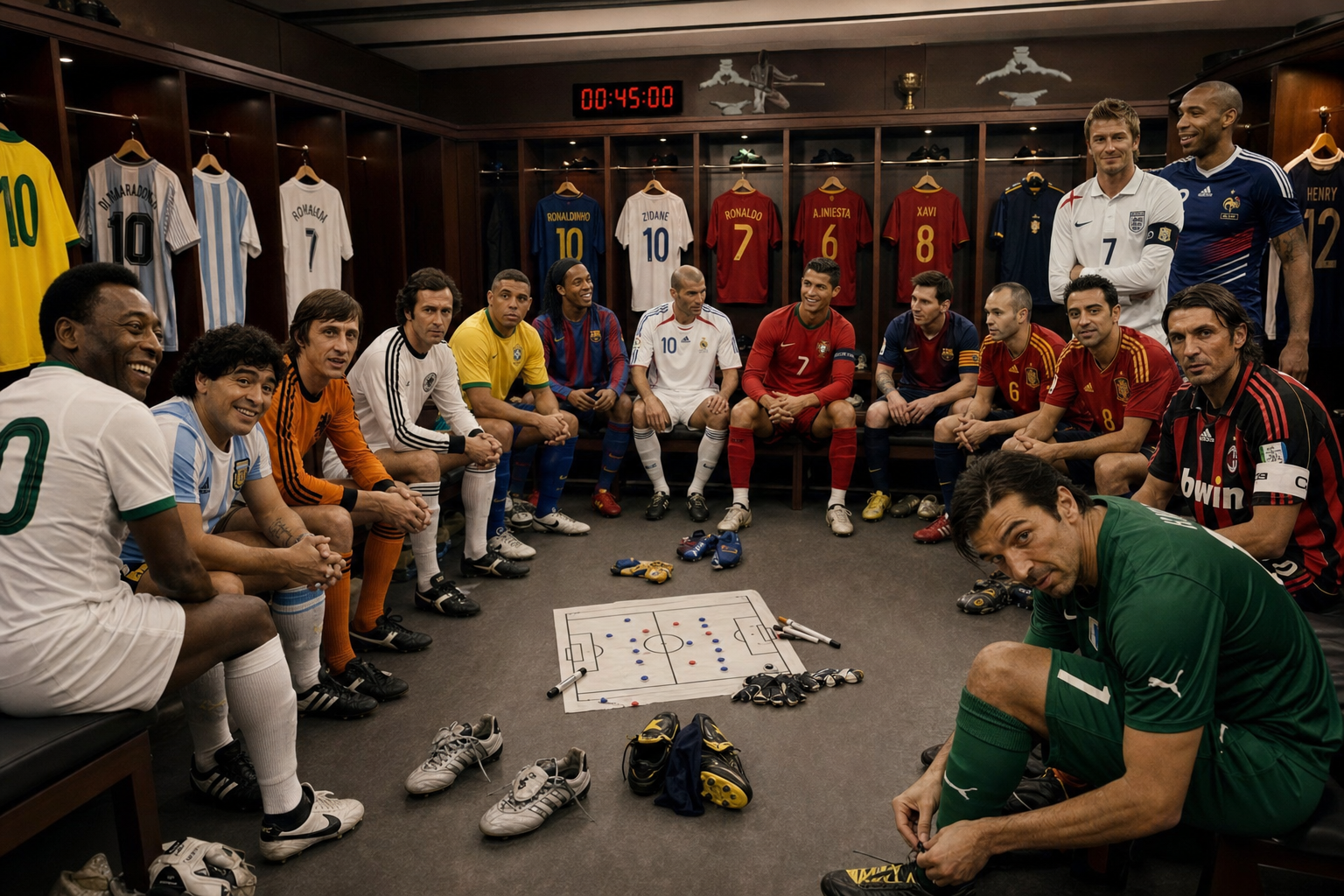 The Champions’ Locker Room