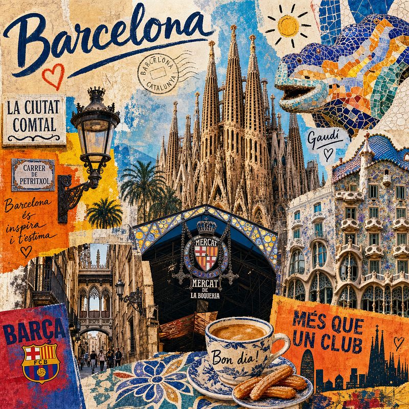Barcelona Mosaic