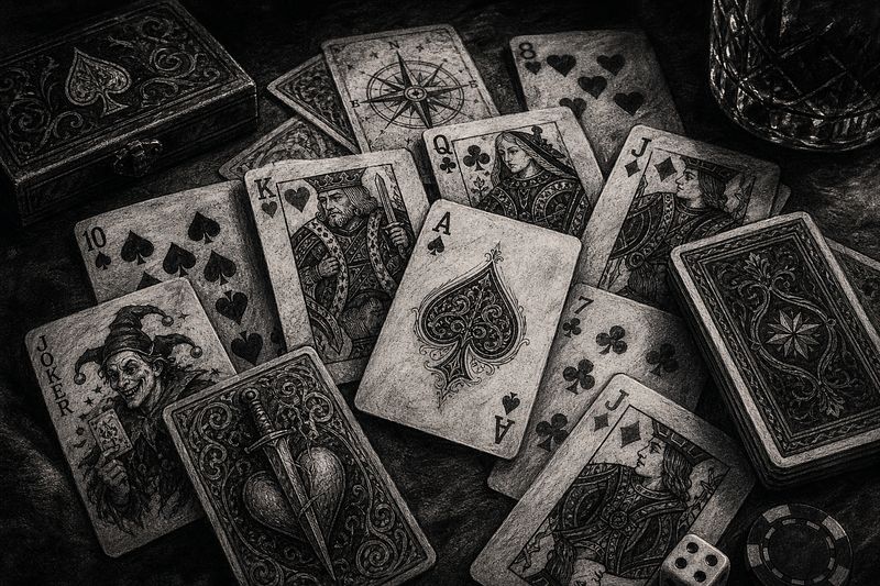 Charcoal Cardistry