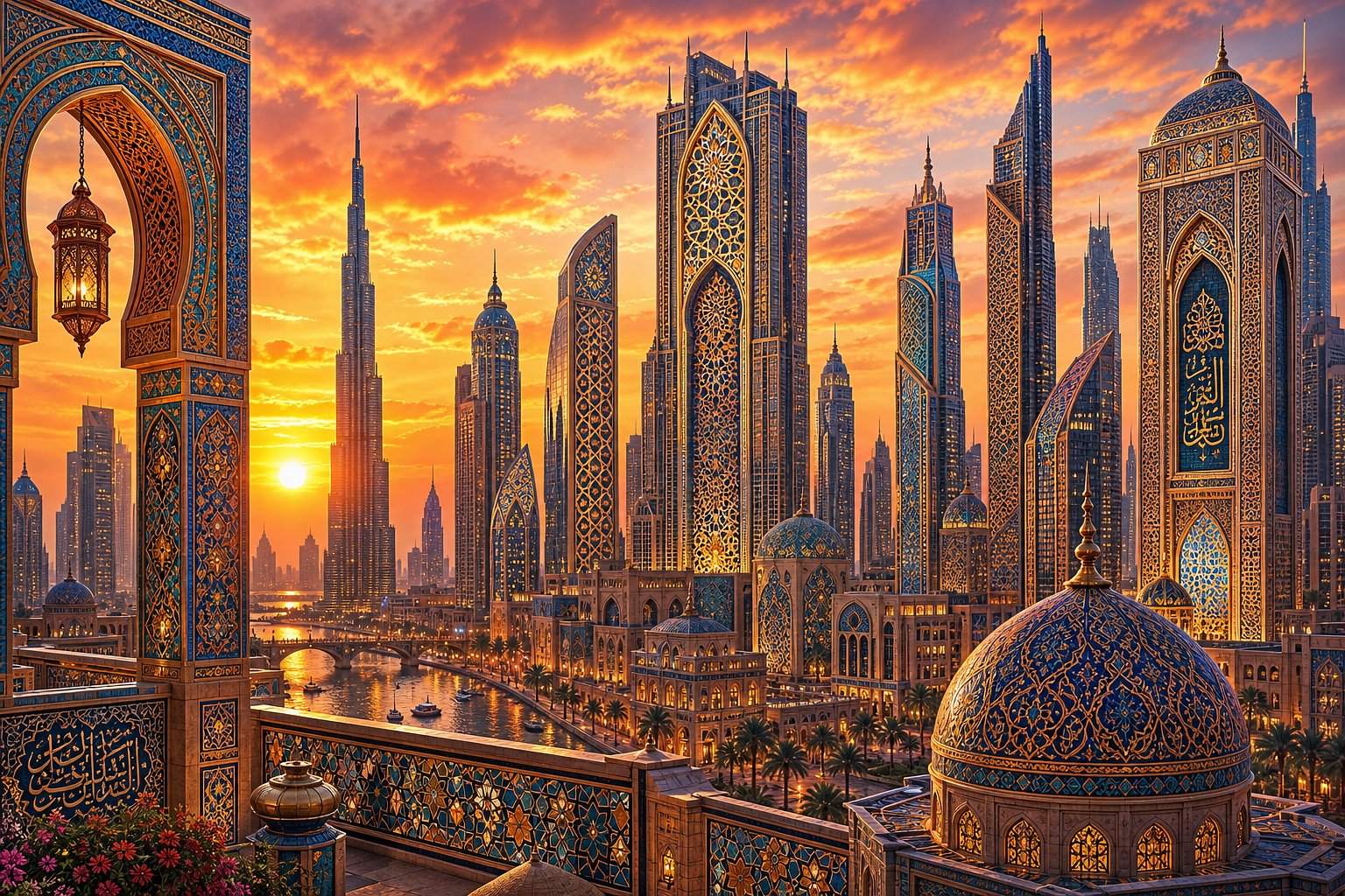 Ornate Skyscrapers