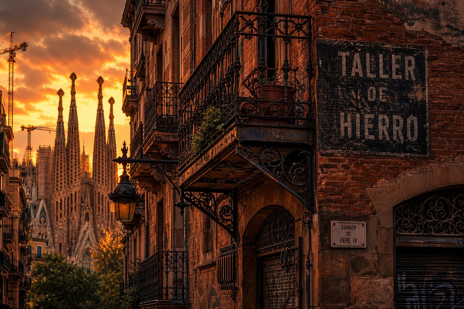 Industrial Heartbeat of Barcelona