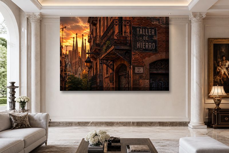 Industrial Heartbeat of Barcelona