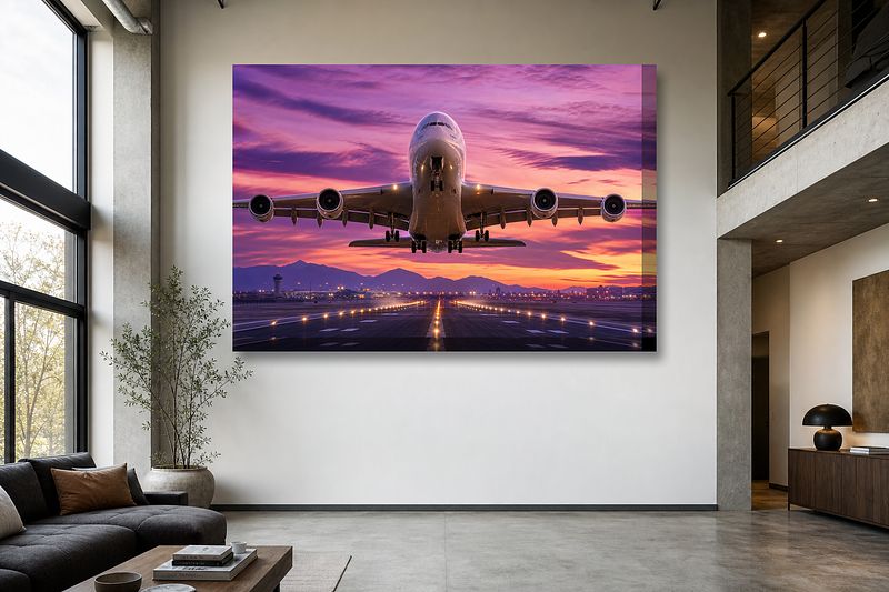 Airbus A380 Taking Flight