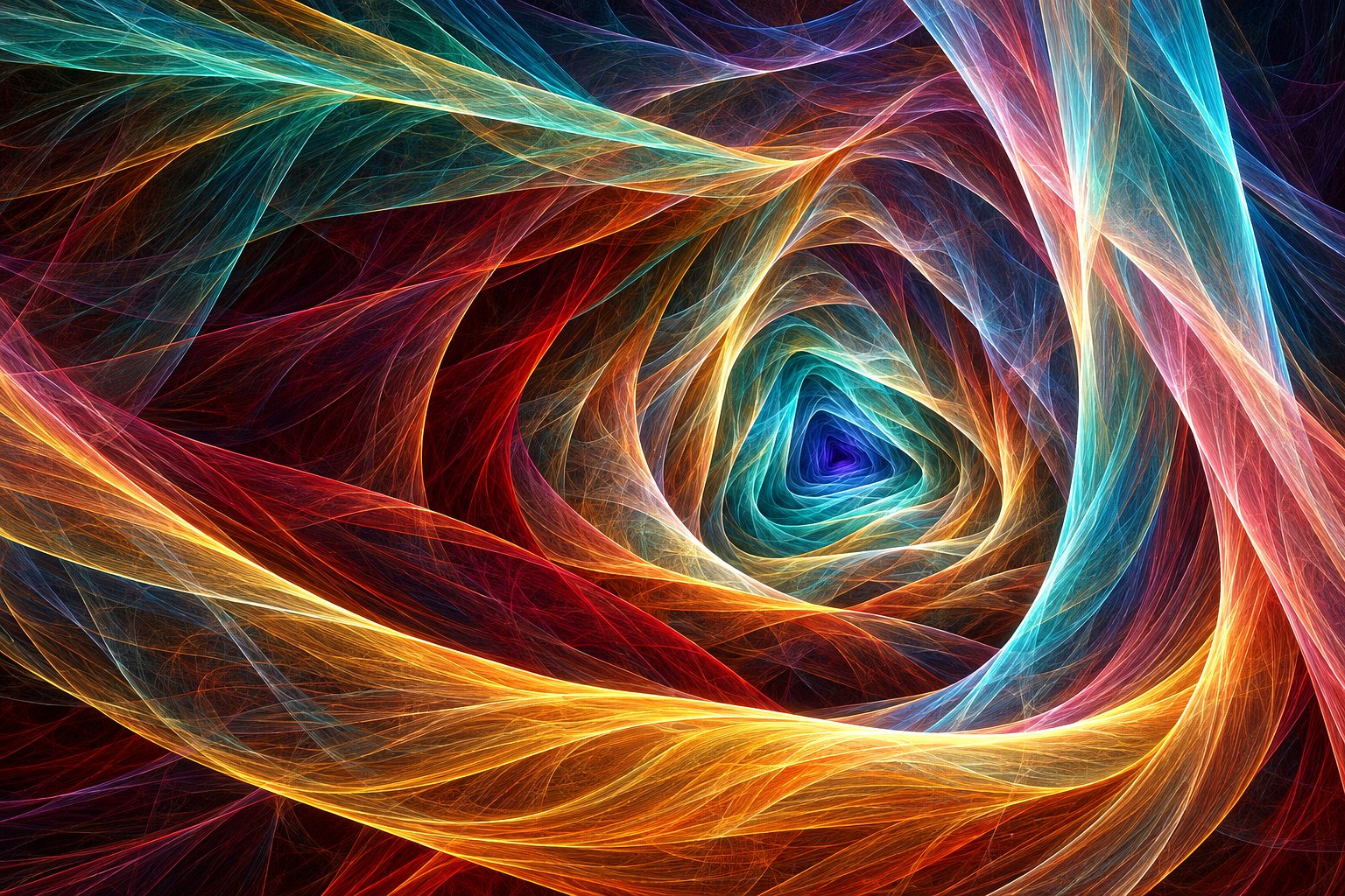 Luminous Triangular Vortex