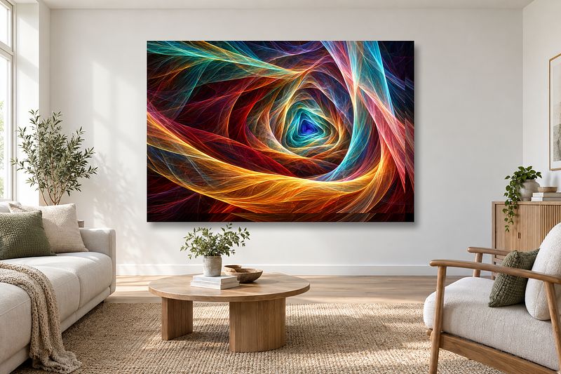 Vortice Triangolare Luminoso