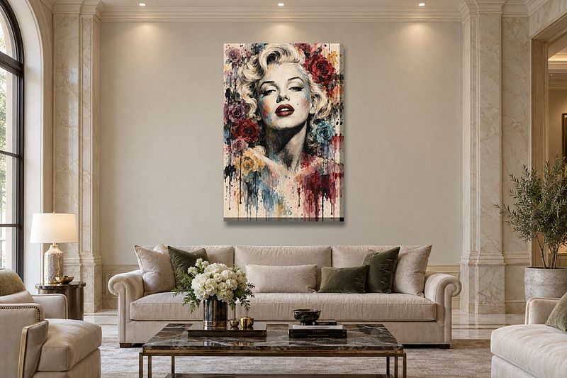 Marilyn — Flores da Fama Eterna