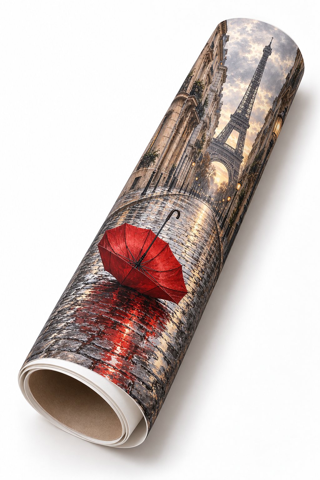 Parisian Elegance After Rain