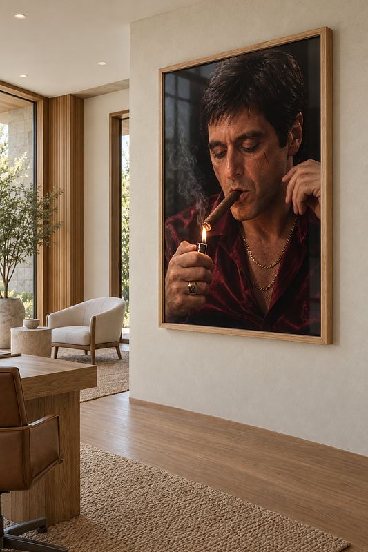 Intimate Portrait of Tony Montana