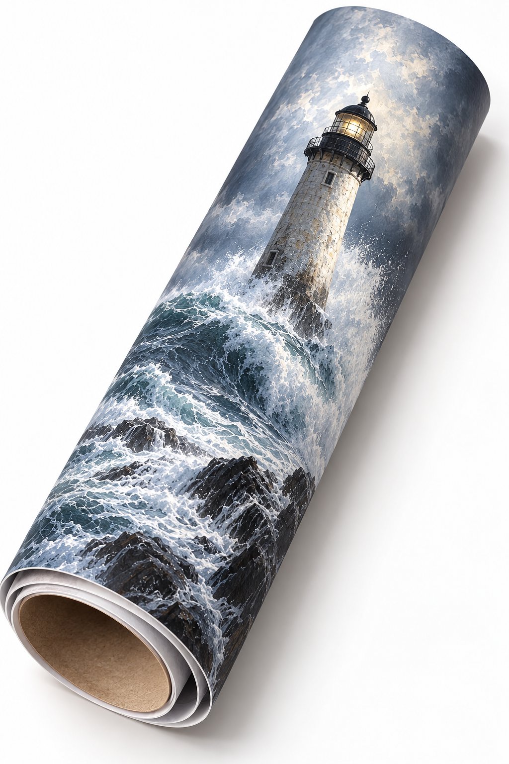 Unyielding Light Amidst the Waves
