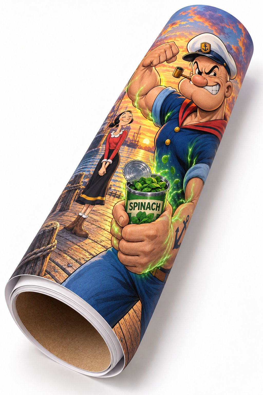 Popeye: Strength Fueled by Love