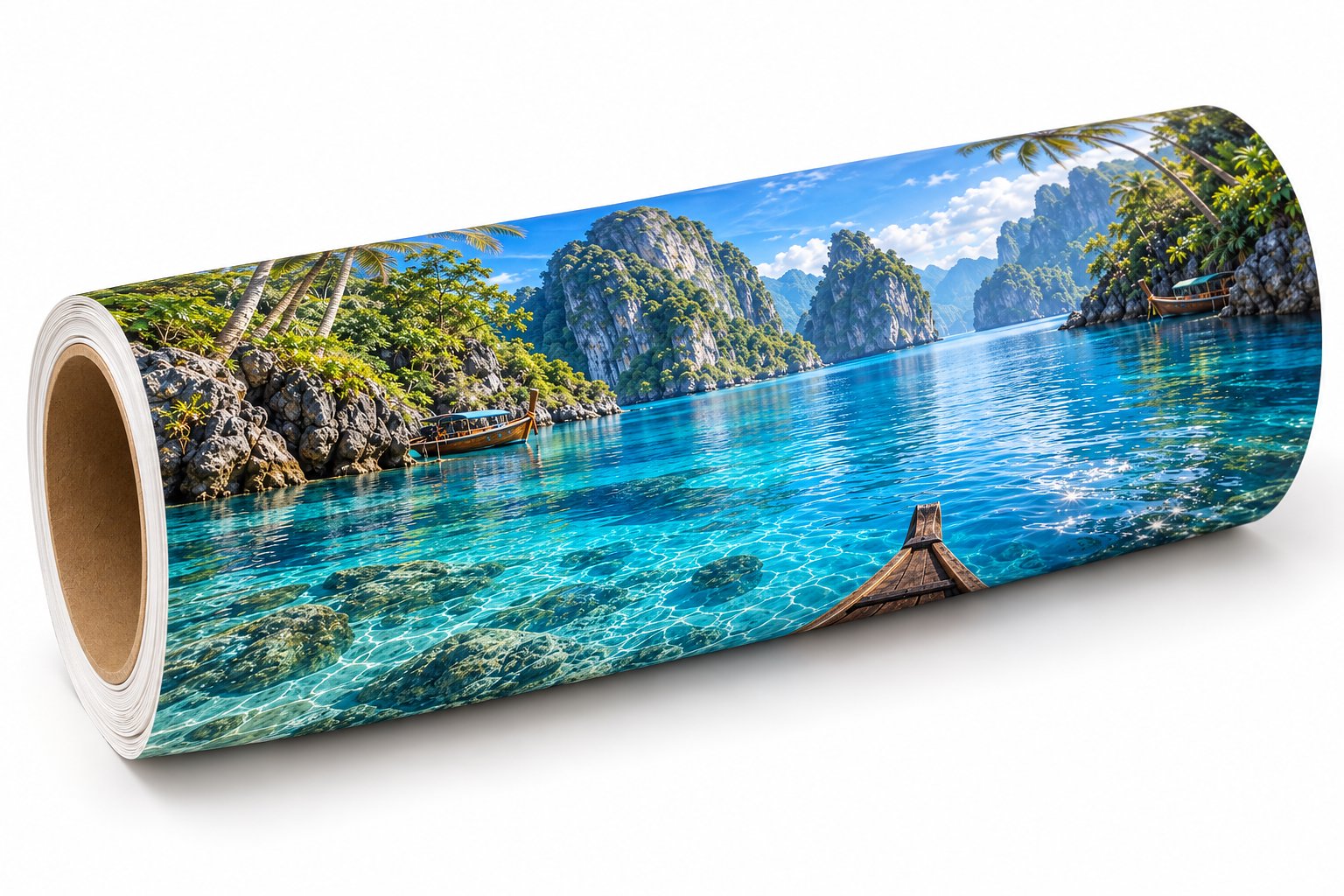 Azure Passage to a Hidden Paradise