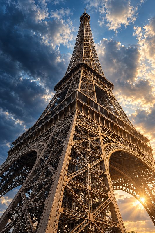 Paris. Above the Clouds