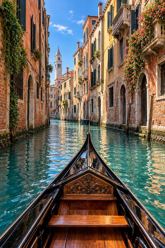 Venice: Through Turquoise Serenity