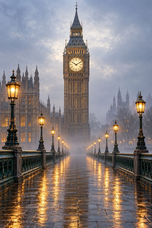 London: Silence of Golden Lanterns